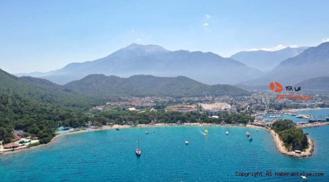 Akdeniz'in zirvesi turizmin de zirvesinde