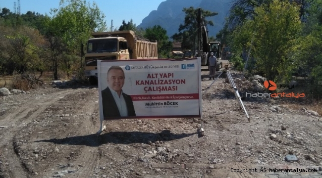 ASAT'tan Göynük'e yeni kanalizasyon