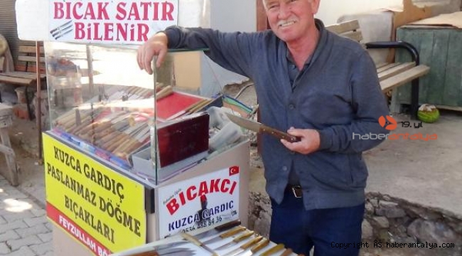 Atalarından kalma 'Gardıç' bıçağı üretimi yapıyorlar