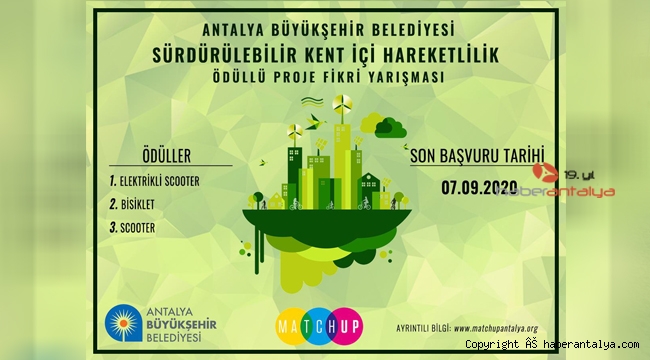 Büyükşehir Belediyesi'nden ödüllü yarışma