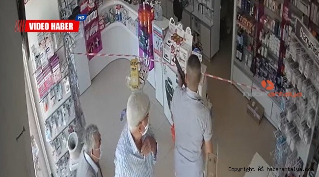 Eczanede personel ve müşterilere dehşeti yaşatan saldırgan tutuklandı