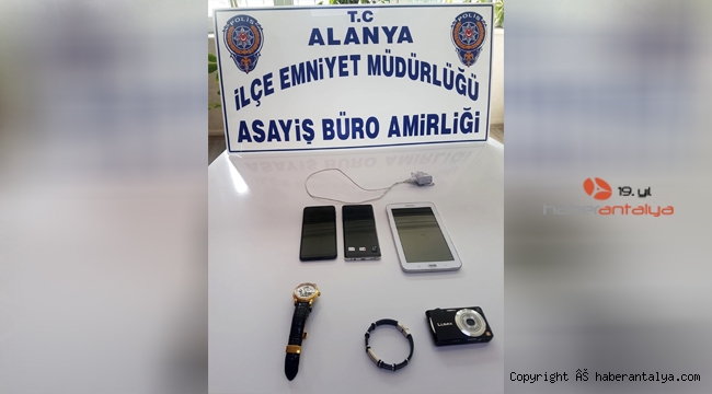 Envaiçeşit eşya çalan hırsız yakalandı !