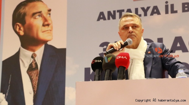 İl başkanı Bayar'dan Muhittin Böcek açıklaması !