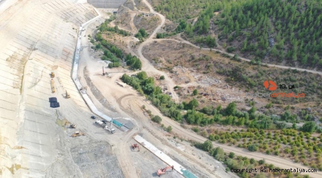 Kapıçayı Barajı son aşamaya geldi