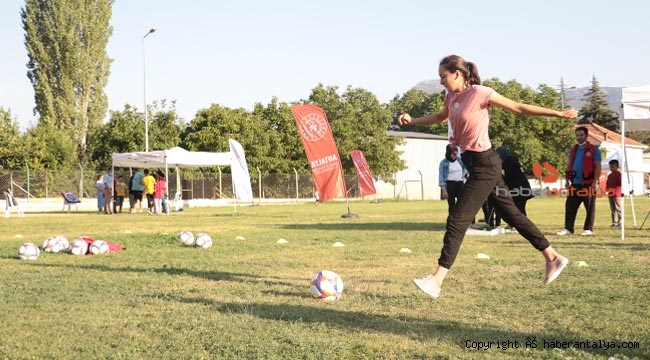Köylerde spor heyecanı başlıyor