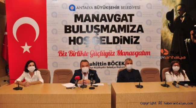Manavgat'a 625 milyon TL'lik yatırım sözü