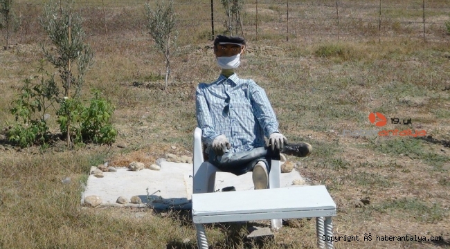 Maske takmayanlara ilginç mesaj
