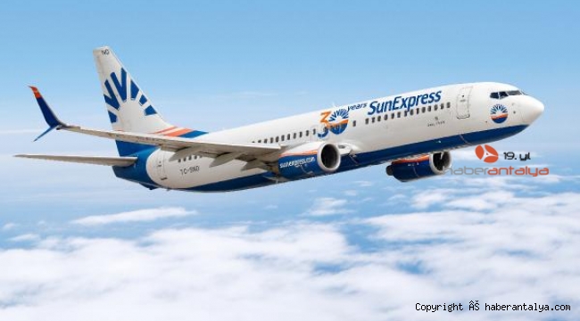 SunExpress, Almanya'dan Türkiye'nin tatil beldelerine uçuşlarını artırıyor