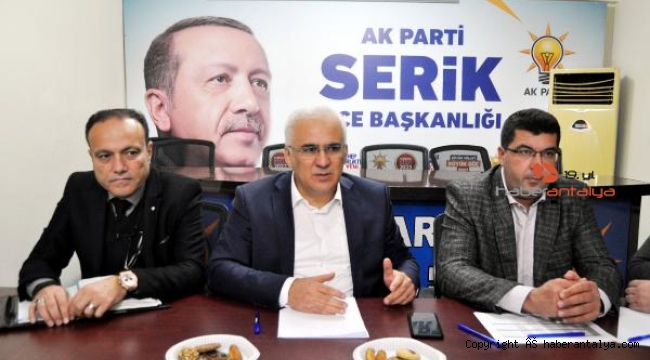 AK Parti Serik'te kongre heyecanı