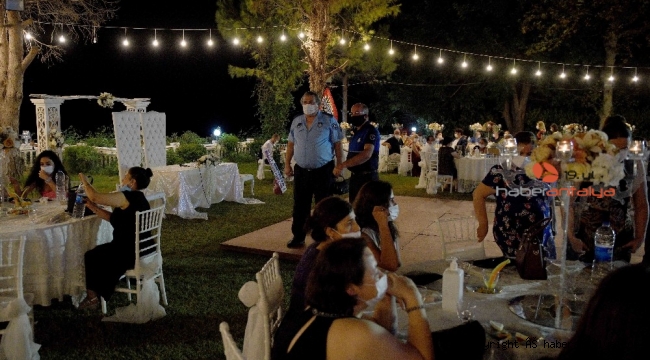 Düğünlere izin şartı getirildi !