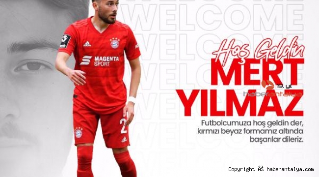 Antalyaspor Mert Yılmaz'ı renklerine bağladı