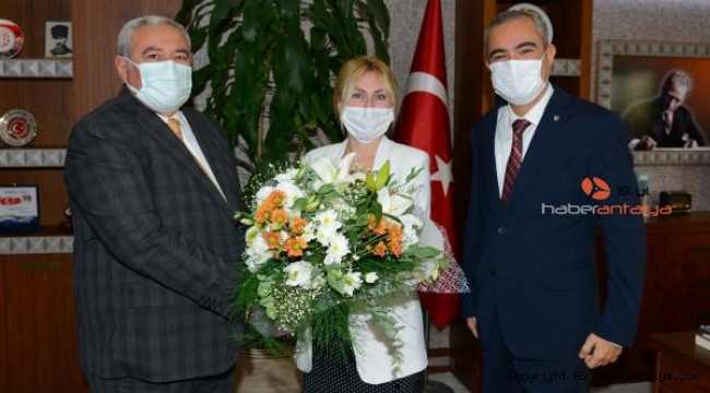 ATSO'dan Rektör Özkan'a hayırlı olsun ziyareti
