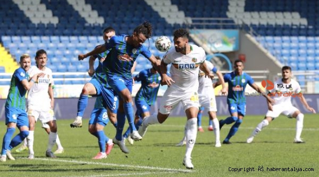 Aytemiz Alanyaspor haftayı istediği gibi kapatamadı