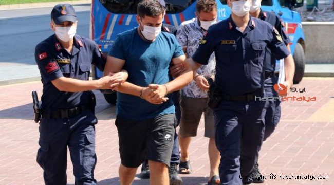 Bakır kablo hırsızları tutuklandı