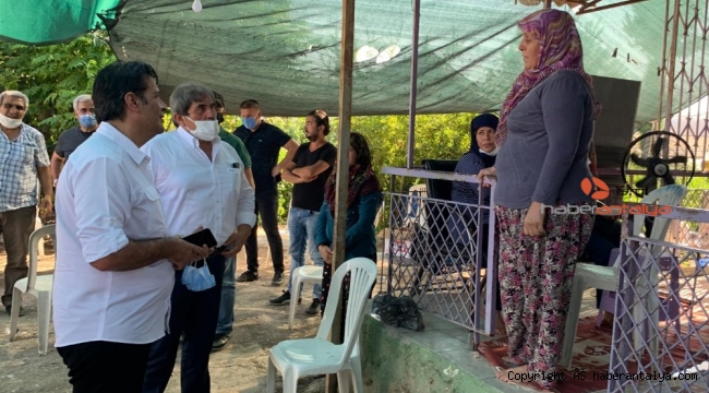 Başkan Genç'ten öldürülen başpehlivanın ailesine ziyaret