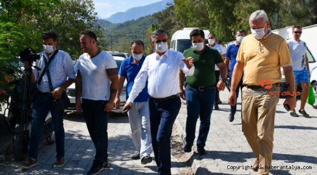Başkan Topaloğlu çalışmaları inceledi