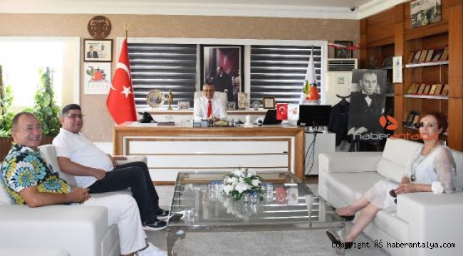 DSP'den Başkan Topaloğlu'na ziyaret