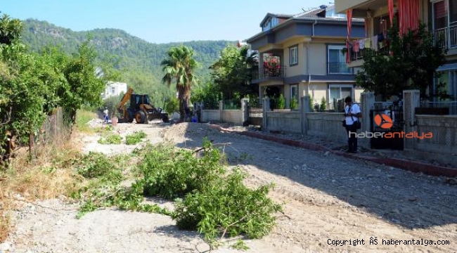 Kemer Belediyesi'nden Göynük'e yeni yollar