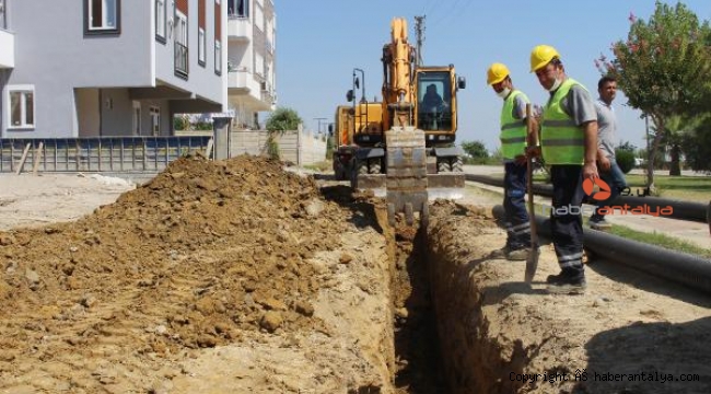 Kepez'de 11 mahalle kanalizasyona kavuşuyor