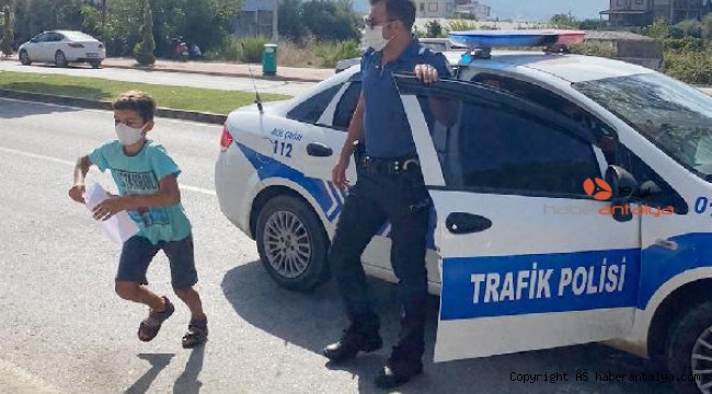 Kimliğini unutan miniğin heyecan dolu anları
