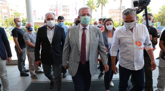 Mansur Yavaş Böcek için Antalya'da