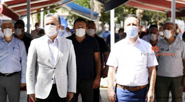 Muratpaşa Cami müştemilatı törenle açıldı