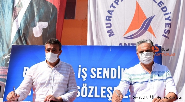 Muratpaşa'da işçinin yüzü yine güldü