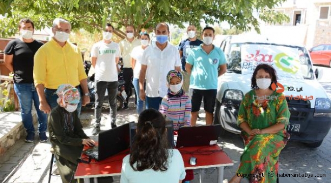 Öğrencilere 'gezici EBA' destek hizmeti