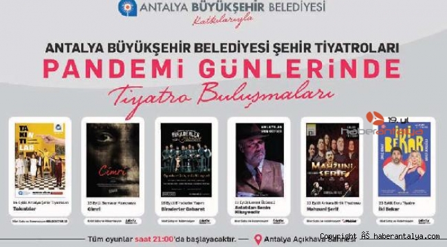 'Pandemi Günlerinde Tiyatro Buluşmaları'