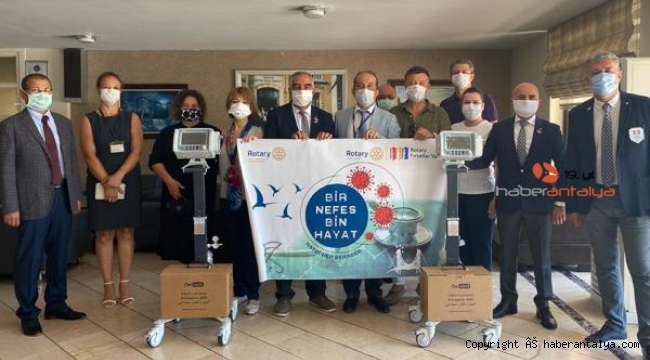 Rotaryenlerden 'Bir nefes bin hayat' projesi