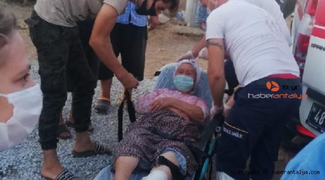 Sokak ortasında kan gölü