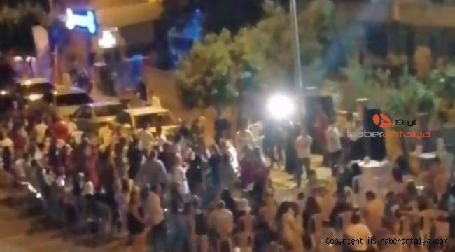 Son gece Antalya'da 'düşündüren' görüntüler !