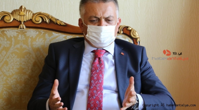 Vali Yazıcı: "3-5 binle başlayan sayılarımız şu anda günlük 40 binlerde"