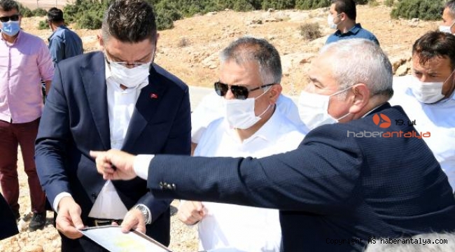 Vali Ersin Yazıcı Korkuteli'nde