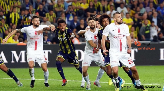 Antalyaspor'da gol yolları unutuldu