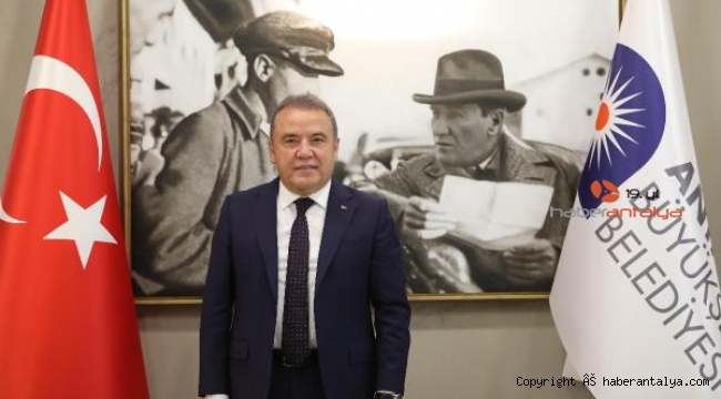 Başkan Böcek'in Cumhuriyet Bayramı mesajı