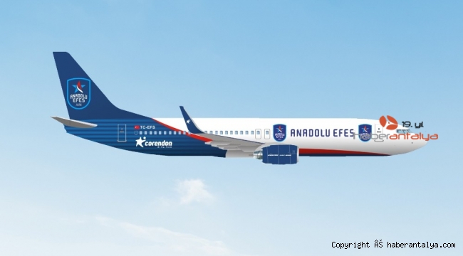 Corendon Airlines, Anadolu Efes Spor Kulübü'ne partner oldu