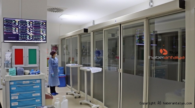 Covid-19 yoğun bakım ünitesinin 'Nefes' ekranı