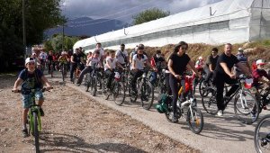 Finike'de bisiklet turu etkinliği