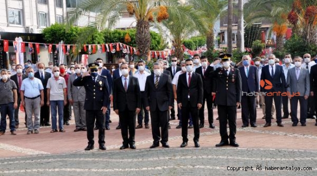 Gazipaşa'da 29 Ekim kutlaması