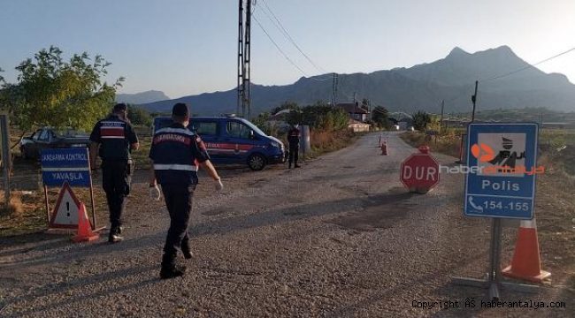 İki köy karantinaya alındı