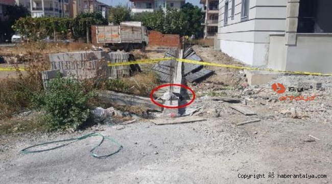 İnşaat kenarında bebek cesedi bulundu