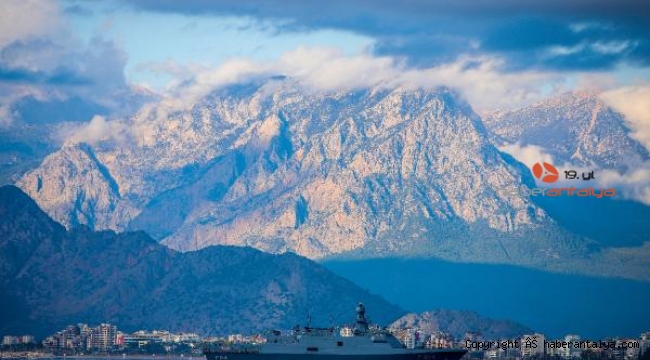 Kınalıada korveti, Antalya'da