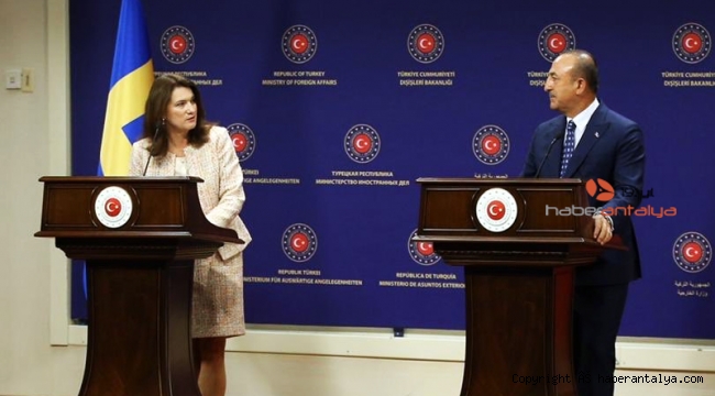 Mevlüt Çavuşoğlu'dan İsveçli bakana sert cevap !