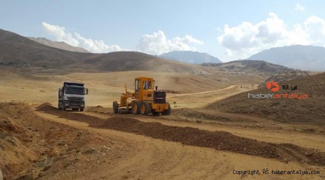 Namaras ve Karakaya yayla yolunda düzenleme