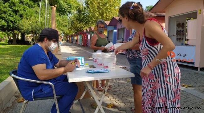 Sokak hayvanları için bilgilendirme broşürü