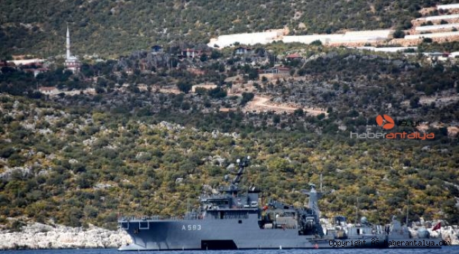 Türk savaş gemileri, Akdeniz'de bekliyor