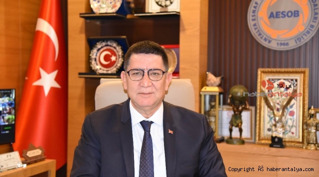 AESOB Başkanı Dere: "Esnafımıza somut destekler verilmeli"