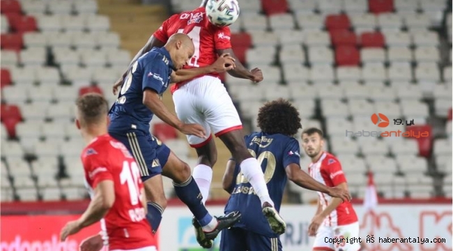 Antalyaspor 3 puanı unuttu