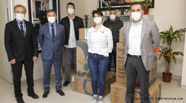AÜ Hastanesi'ne ventilasyon cihazı bağışı